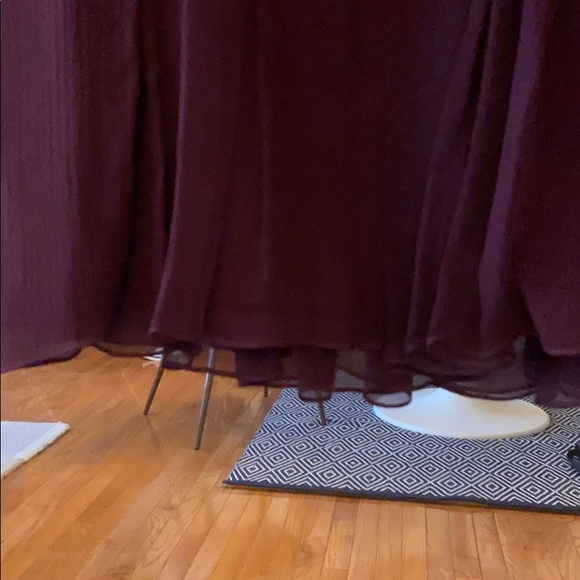 BCBG strapless deep Fuschia/purple silk dress sz 2 - Picture 8 of 8